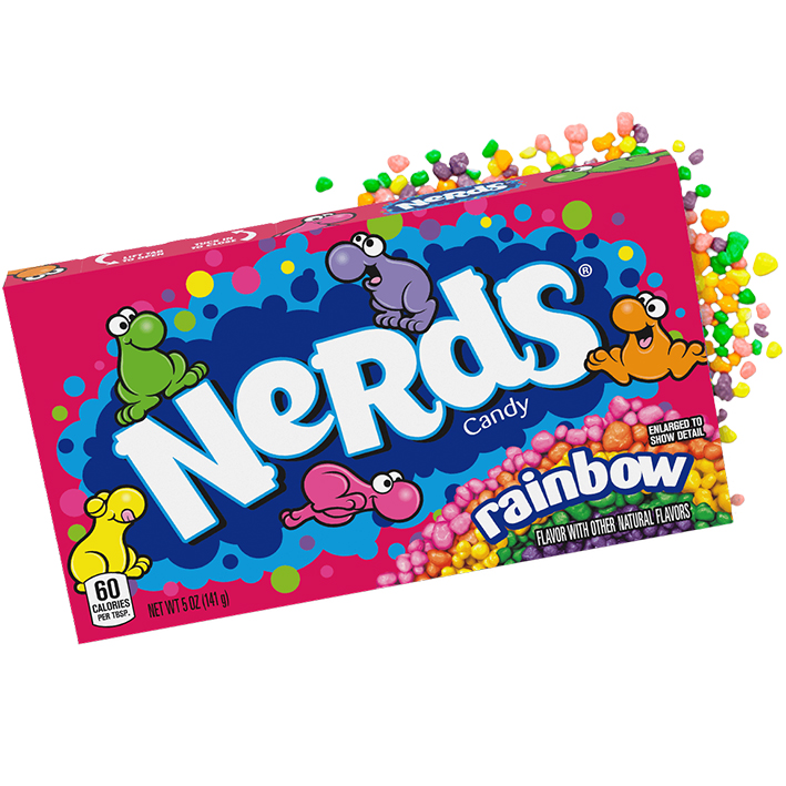 Nerds Rainbow Movie Theater Box Economy Candy