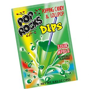 Pop Rocks Dips - Sour Apple