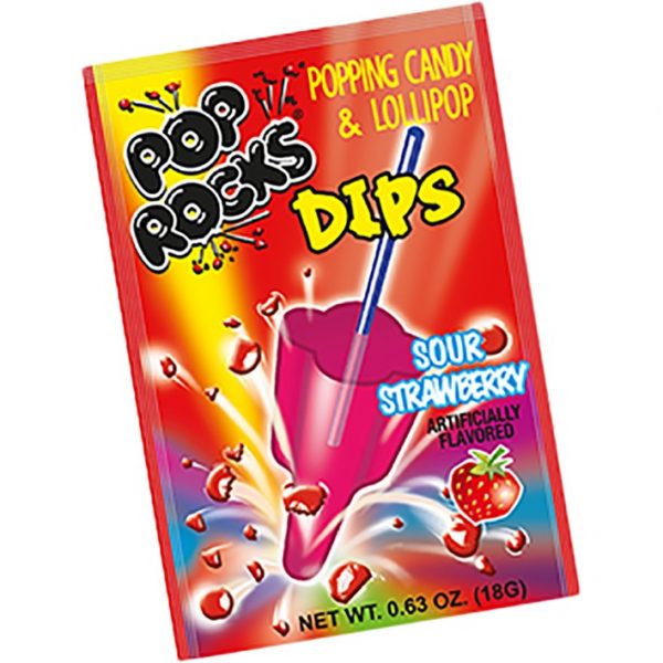 Pop Rocks Dips - Strawberry