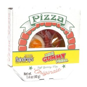 Raindrops Gummy Pizza - Mini _ Tiny Size- 1.4oz