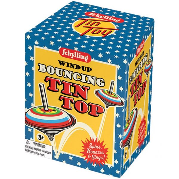 Schylling - Wind-Up Bouncing Tin Top(1)