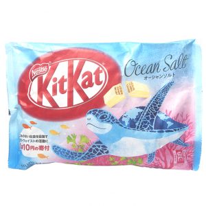 Kit Kat - White Chocolate with Ocean Salt- Mini - 12 Piece Bag(1)
