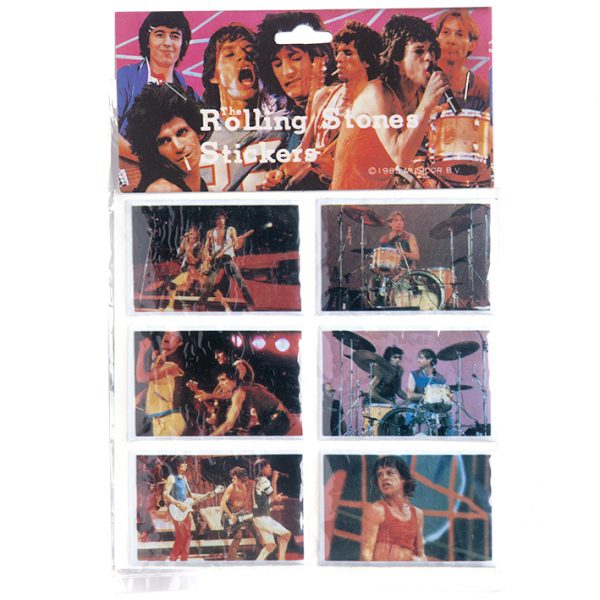 1983 The Rolling Stones Stickers