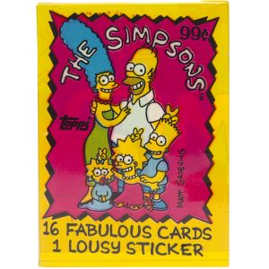 1990 Topps The Simpsons Fabulous Cards