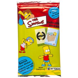 2000 Artbox The Simpsons Collectible Stickers