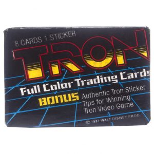 1981 Donruss Tron Full Color Trading Cards