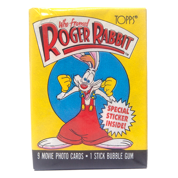 1987 Topps Who Framed Roger Rabbit Trading Card Set 