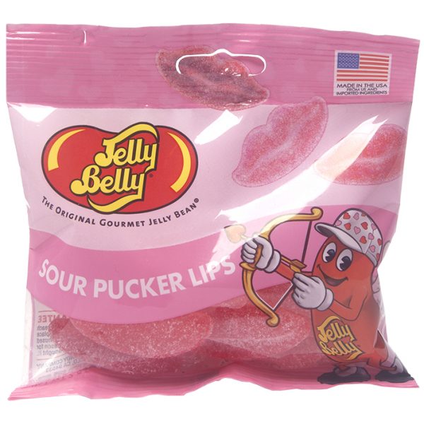 Jelly Belly - Sour Pucker Lips - 2.8oz Bag