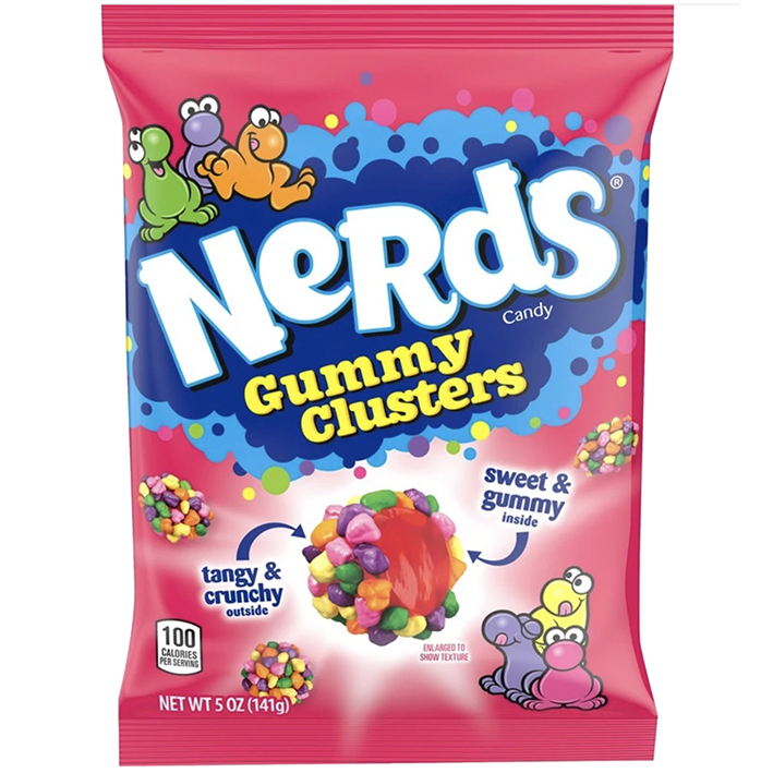Nerds Ropes Holiday Candy, Christmas Candy Stocking Stuffers for