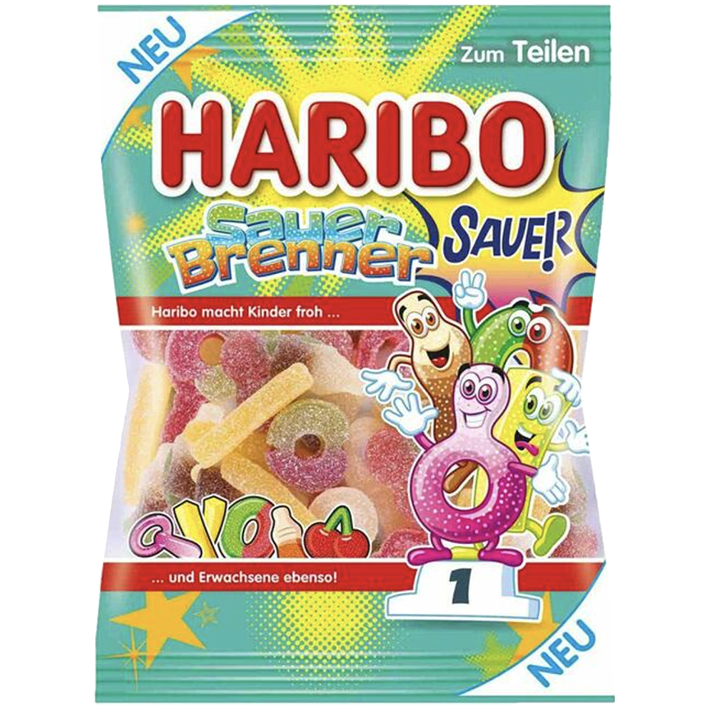 Haribo Raupies sour 160g – buy online now! Haribo –German Candies & f, $  3,61