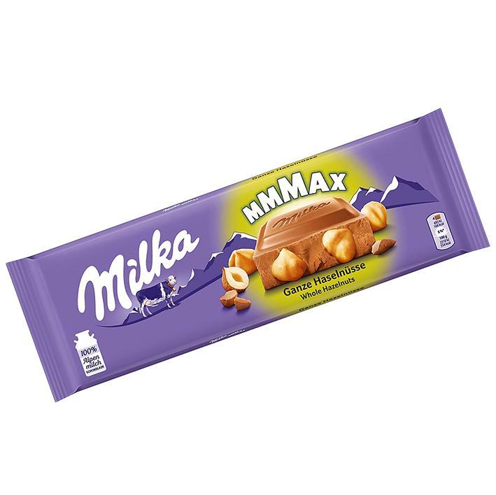 MILKA MMMAX MILKA CHOCOLATE WHOLE HAZELNUTS 270g