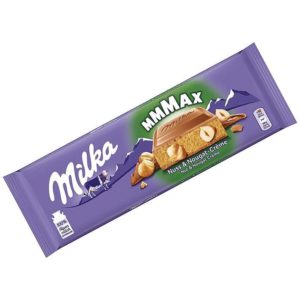 Milka MMMAX Nuss & Nougat-Crème (Nuts & Nougat Creme) - 300g Bar