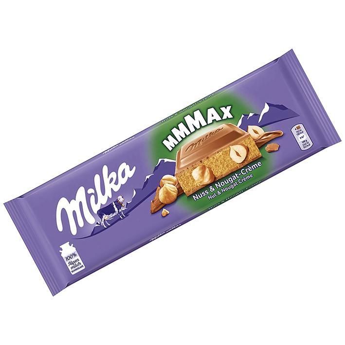 Milka Milk Chocolate with Raisins and Hazelnuts, 270g