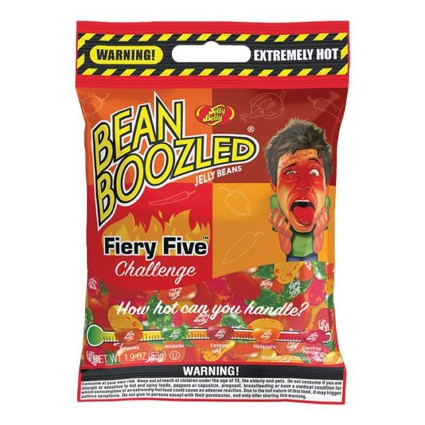 Jelly Belly – Bean Boozled Firey Five Challenge – 1.9oz Bag