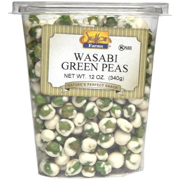 Wasabi Green Peas – 12oz Tub