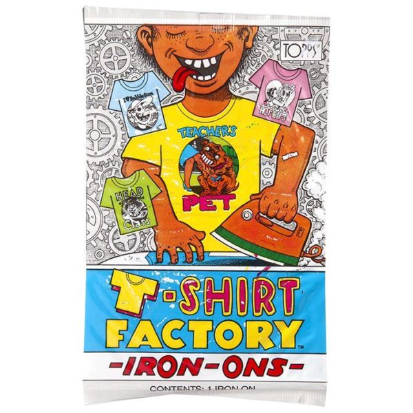 1988 Topps T-Shirt Factory Iron-Ons