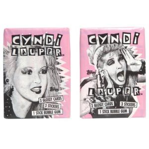 1985 Topps Cyndi Lauper Cards & Stickers