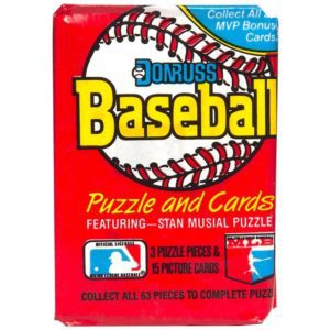 1988 Donruss Baseball Puzzle & Cards