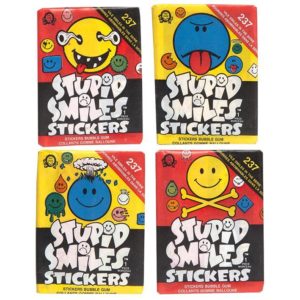 Topps Stupid Smiles Stickers