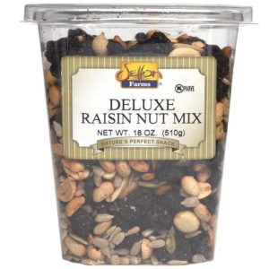 Deluxe Raisin Nut Mix – 18oz Tub