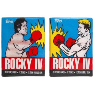 1985 Topps Rocky IV Picture Cards