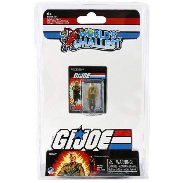 World’s Smallest Micro Action Figures – G.I. Joe vs. Cobra_Duke