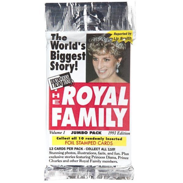 1993 Press Pass The Royal Family Jumbo Pack