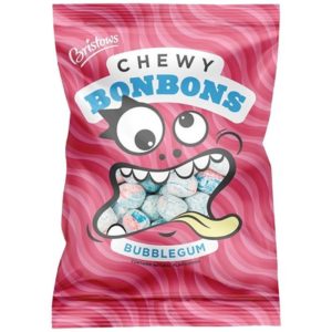 Bristows Chewy Bubblegum Bon Bons - 150g Bag