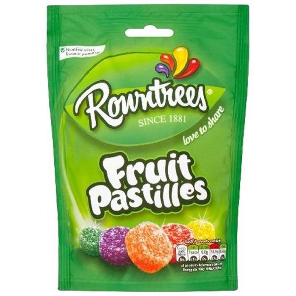 Rowntrees Fruit Pastilles - 143g Bag