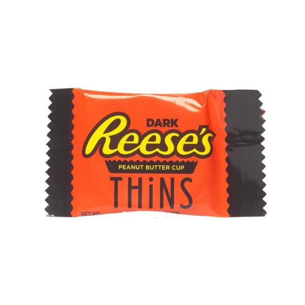 Reese's Peanut Butter Cups Thins - Dark Chocolate - Snack Size
