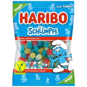 German Haribo die Schlümpfe (Gummy Smurfs) - Veggie