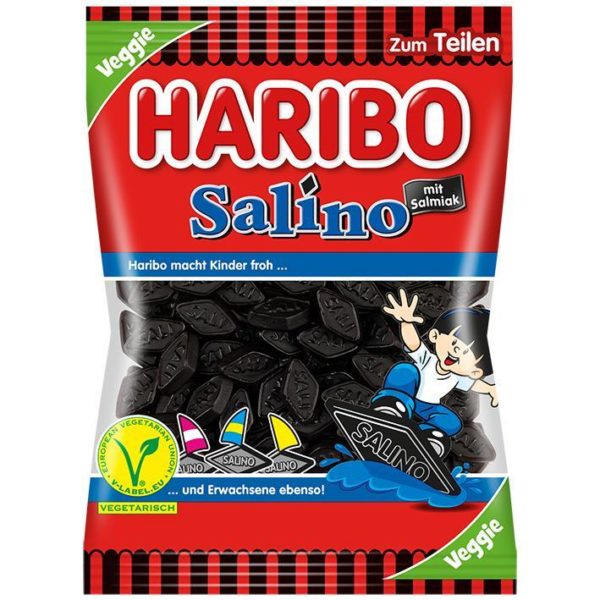 German Haribo Salino (Salty Black Diamond Licorice) - Veggie