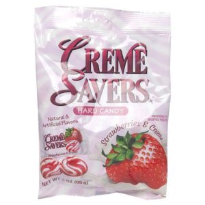 Creme Savers Hard Candy - Strawberry
