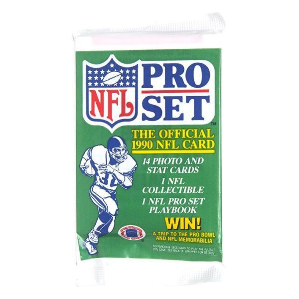 1990 NFL Pro Set Topps Trading Cards