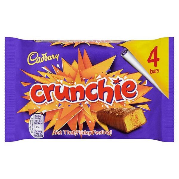 Cadbury Crunchie - 4 Pack