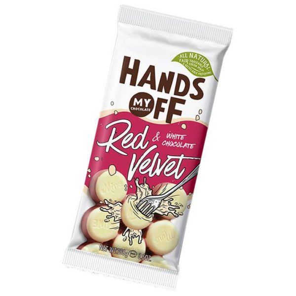 Hands Off My Chocolate – Red Velvet & White Chocolate