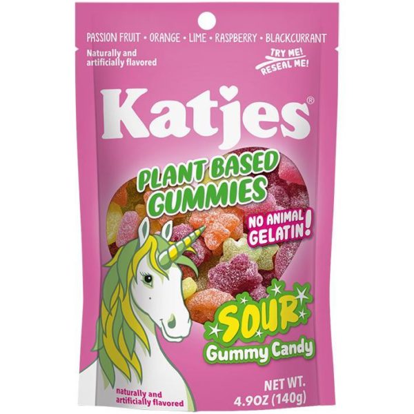 Katjes Plant Based Gummies - Sour Gummy Candy