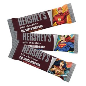 Hershey's Milk Chocolate Superhero Bars - Snack Size