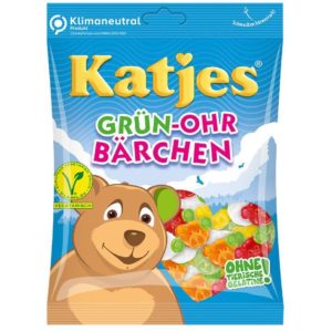 Katjes Grün-ohr Bärhen (Green-ear Bears) - Vegetarian