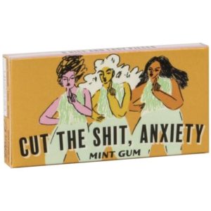 Blue Q Gum - Cut the Sh*t Anxiety