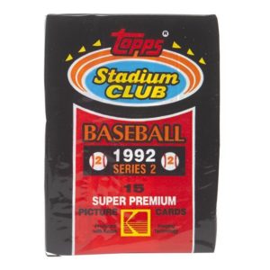 1992 Topps - Stadium Club Baseball - Series 2