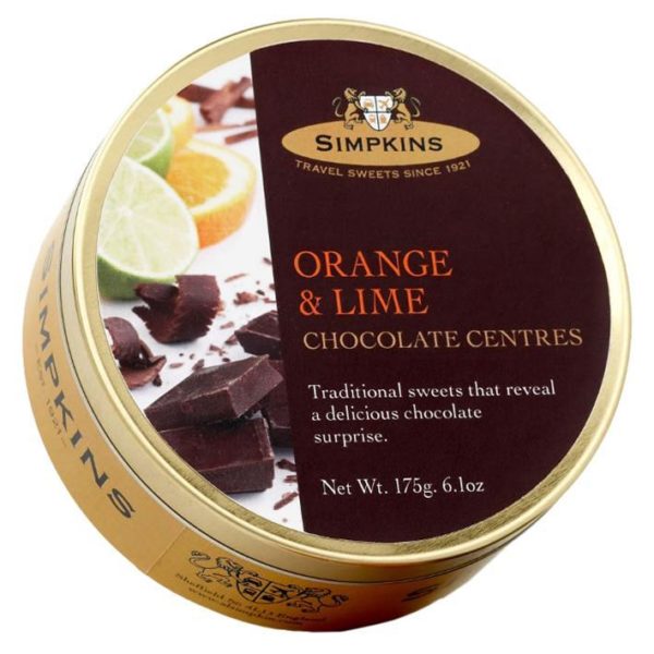Simpkins - Orange & Lime Chocolate Centres