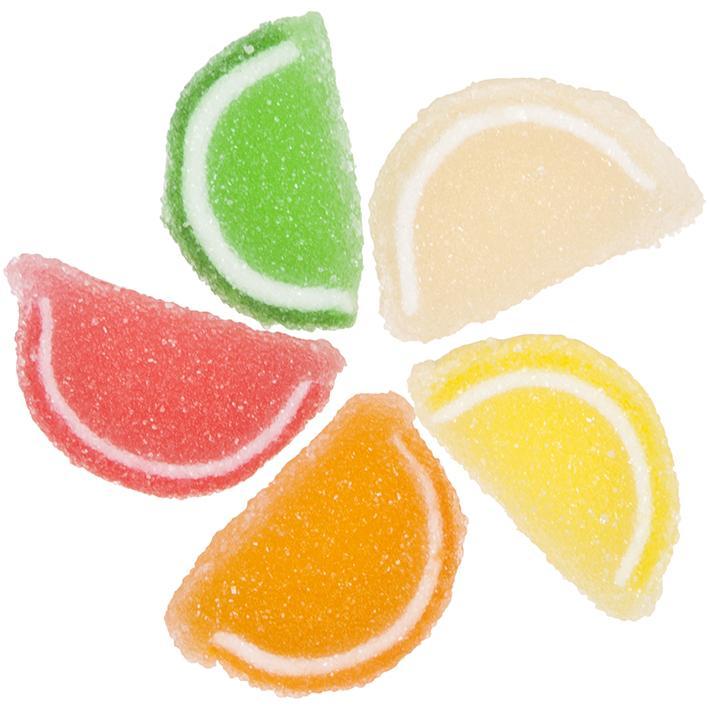 Jelly Fruit Slices - Assorted - Mini - Economy Candy