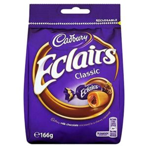 Cadbury Chocolate Eclairs - Classic - 166g Bag