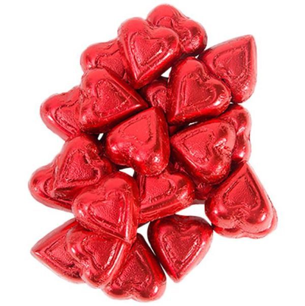 Palmer Chocolatey Hearts - Red Foil