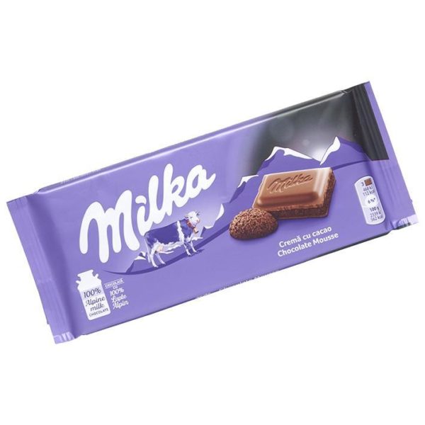 Milka À La Dessert Au Chocolat (Chocolate Mousse) - 100g Bar