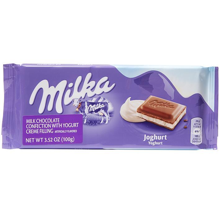 Milka Yogurt Milk Chocolate Bar - 3.5 oz bar