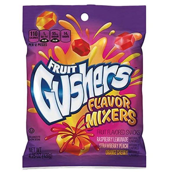 Gushers Fruit Snacks - Flavor Mixers