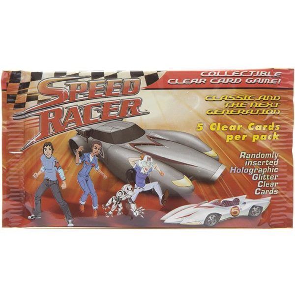 2008 PGM Speed Racer Collectible Clear Card Game