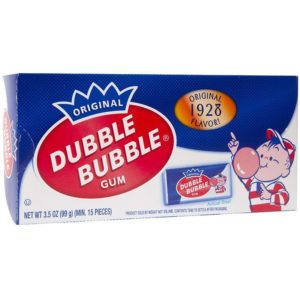 Original Dubble Bubble Gum - Movie Theater Box